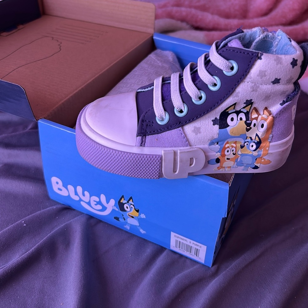 Ground up Bluey sneakers